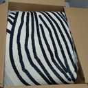 YIHOUSE 69 Ft Washable Rug, Black and White Abstract Rug for Bedroom, Living Room, Dining Room, Office, Playroom, Nursery, Nonslip Thin Modern Large Rugs Soft Abstract Contemporary Striped Rugs (Modern Lines Beige)