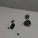 Electric Fence Collar for DogsUpgraded Underground Above Ground Electric Dog Fence Collar, Pet Containment System with Waterproof Rechargeable Training Collar(Black)