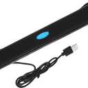 HOMSFOU Tv Sound Bar USB Soundbar USB Speaker Surround Sound Bar, medium, Black