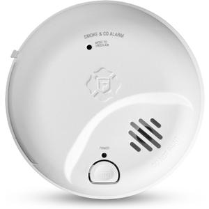 First Alert BRK SMCO100 Battery-Operated Combination Smoke & Carbon Monoxide Alarm, 1-Pack