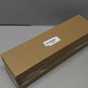 Curtain Rods for Windows 48 to 84 inch, 1inch Decorative Blackout Wrap Around Curtain Rod Set,Matte Black Splicing Heavy Duty Metal Curtain Rod with Brackets (37"-98"-1Pack)