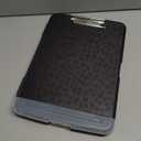 Clipboard with Storage,Heavy Duty Plastic Storage Clipboard with Low Profile Clip, Teacher Must Haves, Office Supplies,Black Leopard Print