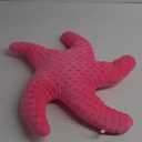 Marble Empire Starfish Pillow Starfish Shaped Throw Pillow Coastal Decorative Pillows Beach Ocean Nautical Theme Stuffed Plush for Bed Couch(Hot Pink) (19.68inch, Hotpink)