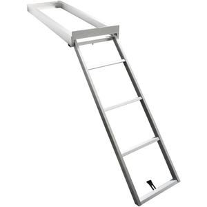 Extreme Max 3005.3434 Undermount Pontoon Ladder - 4-Step Extreme Max 3005.3434 Undermount Pontoon Ladder - 4-Step