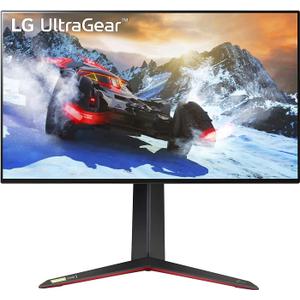 LG 27GP950-B 27 Ultragear UHD (3840 x 2160) Nano IPS Gaming Monitor w/1ms Response Time, 144Hz Refresh Rate, NVIDIA G-SYNC Compatible & AMD FreeSync Pro, DCI-P3 98% VD HDR 600, Black