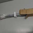 BRIOFOX Tension Curtain Rod 43-73 Inches Brushed Nickel, Rustproof and Non-Slip and Heavy Duty Shower Curtain Rod for Window or Bathroom, 304 Stainless Steel