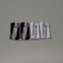 IO Replacement Heads Compatible with Oral b iO 2/3/4/5/6/7/8/9/10 Series Electric Toothbrush, 8 PCS Brush Heads Compatible with Oral B IO for Teeth Cleaning (Black/White)