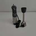 Mueller Multistick 5-in-1 Immersion Blender Handheld, 12 Speed Hand Mixer - Turbo Boost, Heaviest Duty Copper Motor, Titanium Blades Hand Blender, Milk Frother Wand, Whisk, Beaker, Chopper, Grey (Gray)