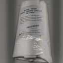 ALYVIA SPRING Long Fabric Shower Curtain Liner Waterproof - 72" x 76", Soft & Lightweight Long Shower Curtain with Magnets, Machine Washable - 72x76, White