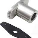 753-0609 748-0377 Mower Blade Adapter Kit W/Hex Bolt Support Washer Compatible with MTD Craftsman Cub Cadet Troy-Bilt Ryobi Yard Machines Mower S621 Replace 748-0377E 736-0524B