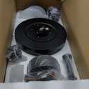 72 Inch Ceiling Fans with Lights and Remote, Outdoor Indoor Black LED Big Ceiling Fan Reversible 24db Quiet DC Motor, 6 Speed 3CCT Dimiable, Modern Ceiling Fans for Patios Living Room Farmhouse Garage (72Inch 8 Blades)