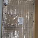 Sink Bottom Grid 23" X 14-1/2", Rear Drain with Corner Radius 3/8", Sink Protector for Single Bowl Sink, 23 x 14.5 inches