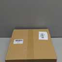 Elevated Slow Feeder Dog Bowl - Ceramic Food Dish with Bamboo Stand - Raised Maze Design - Ideal for Medium to Large Dogs - White - 8.8 inch (2.5 CUP)