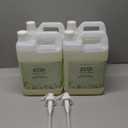 ECO amenities - Hand/Body Wash |Rectangular Refill - (Green Tea, Pack of 4, 1 Gallon Each)