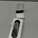 QIBOX Anti-Theft Video Doorbell Mount Compatible with Ring/Blink Video Doorbell 4/3/3 Plus/2/1/(2020 Release), Adjustable No-Drill Mounting Bracket Adapter Holder Accessories for Home Rentals, White