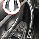 1 Pack GEATaaT Gelunxin Door Pull Handle Cover for BMW 320,328,330,335,M3 2012-2018 & BMW 428, 435,M4 2014-2017 (Left Front, Carbon Fiber)