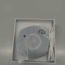 Indoor Camera with Clock and Wireless Charging, 1080P WiFi Cameras for Home, Security Camera with Motion Detection, Night Vision, Local & Cloud Storage,with APP (Black)