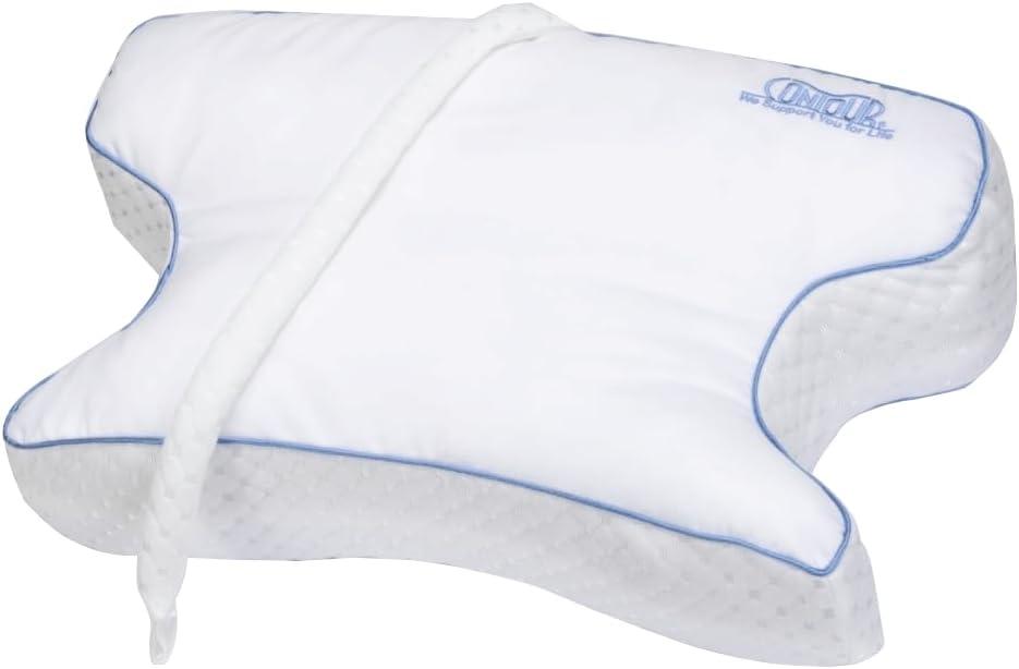 Contour CPAPMax 3-in-1 Adjustable CPAP Comfort Pillow for Side, Back or Stomach Sleepers to Reduce Air Leaks, Dryness & Mask Discomfort - Works with All Mask Types