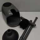 SetSail Toilet Brush and Plunger Set, Toilet Plungers for Bathroom Heavy Duty Toilet Bowl Brush and Holder Hidden Toilet Plunger and Brush Set for Deeply Cleaning - Gray (1 pack)