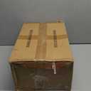 Clear Storage Bins with Lids,4 Tier Plastic Bins with Wheels,Stackable Storage Bin,Closet Organizers Box for Bedroom,Living Room,Toy,23 QT Folding Box with Magnetic door (White)