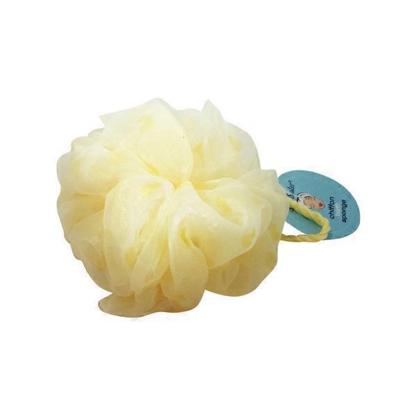 Spa Sisters Chiffon Bath Sponge, Pack of 2