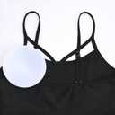 GINKANA Maternity Bikini Two Piece Swimsuits Ruffle High Waisted Maternity Bathing Suit Summer Pregnancy Swimwear (Medium, Black)