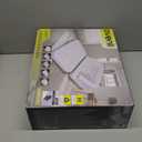 Inflatable Couch Flocked Air Sofa Bed, Blow Up Sofa for Camping, Gray (Grey)