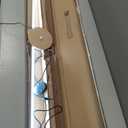 TACAHE Minimalist Corner Floor Lamp - 2700K-6500K Dimmable LED Night Light - Modern Standing Mood Lamp with Remote Control for Living Room, Bedroom - 57" 12W - Gold - 1Pack