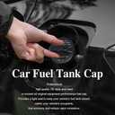 ASUBHA Gas Cap, Car Fuel Cap, Car Accessories Fuel Tank Filler Cap Compatible with Dodge Ram 1500 2500 3500 Challenger Town & Country Grand Cherokee, Replaces OEM #52030377AB 52124512AA 5278632AG