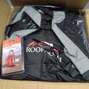 RoofPax XXL 28 cuft Car Rooftop Cargo Carrier Bag Extra Waterproof Car Roof Storage with 10 Heavy Duty Tie Down Straps and 4 Hooks Roof Bag Cargo Carrier for Top of Vehicle with/Without Rack