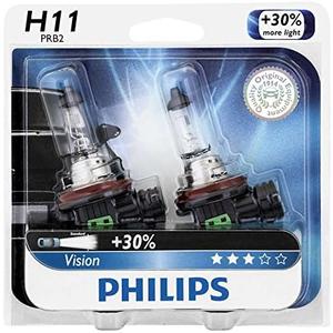 Philips H11 55W 12V 12362PRB2 Vision Headlight Automotive Car lamp - 2 bulbs