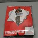 Morph Pilot Costume Men, Fighter Pilot Costume, Aviator Suit, Halloween Costumes Adult, Halloween Costumes Mens (Large)