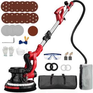 Electric Drywall Sander with Vacuum Dust Collector,Popcorn Ceiling Removal