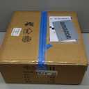 Modern Crystal Chandelier 4 Lights Gold Semi Flush Mount Ceiling Light Fixture E12 Metal Farmhouse Chandelier for Dining Room Living Room Bedroom Entryway Hallway Kitchen