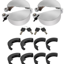 Upgrade Semi Truck Locking Fuel Cap Cover, with Two Keys, Fit for Kenworth, International, Mack, Volvo