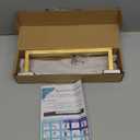 TocTen Bath Towel Rack - Square Base Thicken SUS304 Stainless Steel Towel Bar for Bathroom, Bathroom Accessories Towel Rod Heavy Duty Wall Mounted Towel Holder. (Brushed Gold, 12)