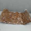 Brown Extra Large Christmas Tree Topper Bow 47.2 Inch Long Velvet Christmas Tree Topper Ribbon Bow Gift Ornament for Xmas Party Holiday Wreath Wall