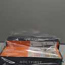 Closet Organizer Hangers Space Saving 6 Pack - 5-Tier Pants Hanger for Jeans, Shorts & Skirts | Vertical Storage Solution | Heavy Duty Black Finish