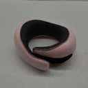 Neck Pillow Airplane,100% Pure Memory FoamTravel Neck Pillow Travel Neck Support Ergonomic &Portable Design Best for Sleeping Plane Car Train Office Flight (Light Pink)