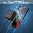 [2 Pack] 45W Super Fast Charger Type C USB-CAndroid Phone Fast Charging Replacement for Samsung Galaxy S25/S25 Ultra/S25+/S24 Ultra/S24/S24+/S23 Ultra/S23/S22/S20/S21/Note 10,Galaxy Tab, 6ft C Cable