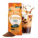FOUR SIGMATIC Organic Focus Mushroom Ground Coffee, 12 OZ (EXP 10/02/27)