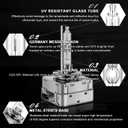WinPower D1S Xenon HID Headlight Bulb, 6000K Cool White 35W Metal Stents Base High Low Beam Replacement Lights, Pack of 2