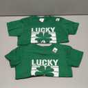 Kids/Toddler "Lucky Dude" St. Patrick's Day Shirts, 2Pack, Size XS, 4T