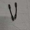 Futurizta Tech Zeus-X Short USB-C to USB-C Cable 2 Packs (0.33ft/0.1m) 60W 20V/3A Type-C Fast Charging Cable QC3.0 QC4.0 Compatible with Samsung, Google Pixel, iPad Pro, DAC, SSD