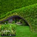ZGR HOME&GARDEN Artificial Garden Grass 5' x 8' (40 Square ft) Fake Grass, Dog Potty Grass, So ft Pet Turf Grass Mat, Non Toxic, Thick Lawn Puppy Potty Training, Dog Mat Pad