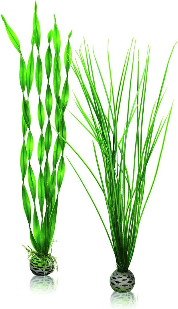 biOrb Large Green Plant Set, Colorful and Durable Aquarium Decorations