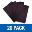 Mercer Industries 418060 Silicon Carbide 12" x 18" Floor Sanding Sheets, 60 Grit (20 pack)