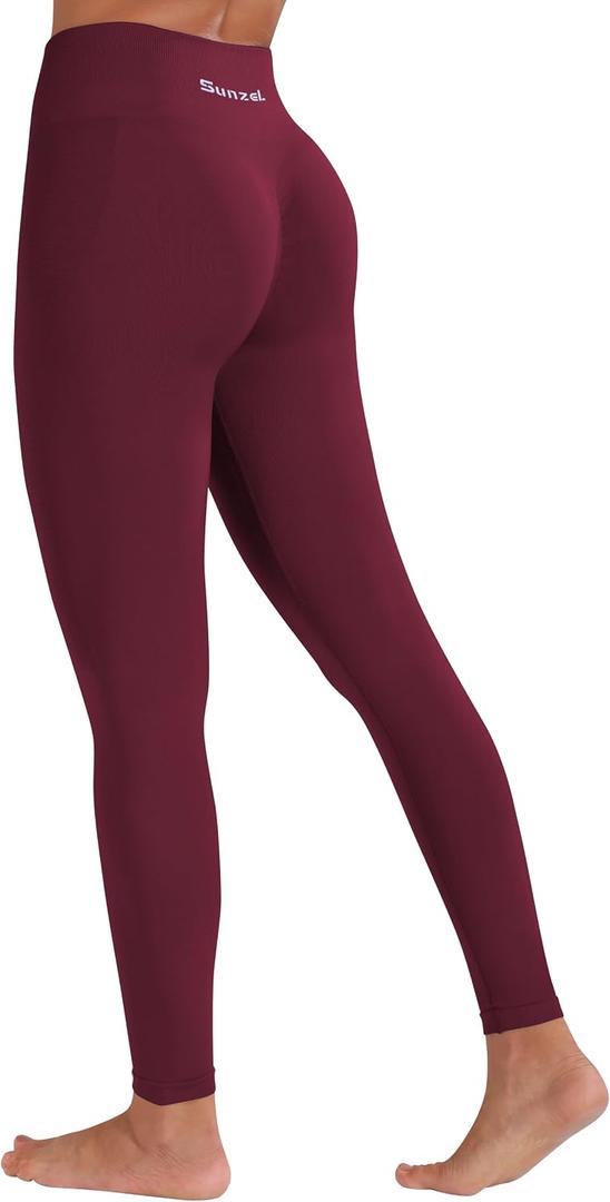 Sunzel Scrunch Butt Lifting Leggings for Women High Waisted Seamless Workout Leggings Gym Yoga Pants (M)