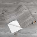 Peel and Stick Floor roll:12 * 118in Vinyl Flooring roll Waterproof,self-Adhesive Floor Tile Sticker for Bathroom/Kitchen/Bedroom/livingroom/Hallway(Grey Wood)