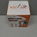 40oz Pancake Batter Dispenser, Stainless Steel Cake Dispenser with Stand, Great for Pancakes, Cupcake, Waffle or Any Baked Goods, Durable, Leak-Free, Space Gray